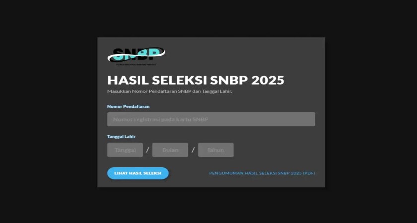 Hasil SNBP 2025 Diumumkan Hari Ini! Cek Link Resmi dan Cara Mengeceknya di Sini